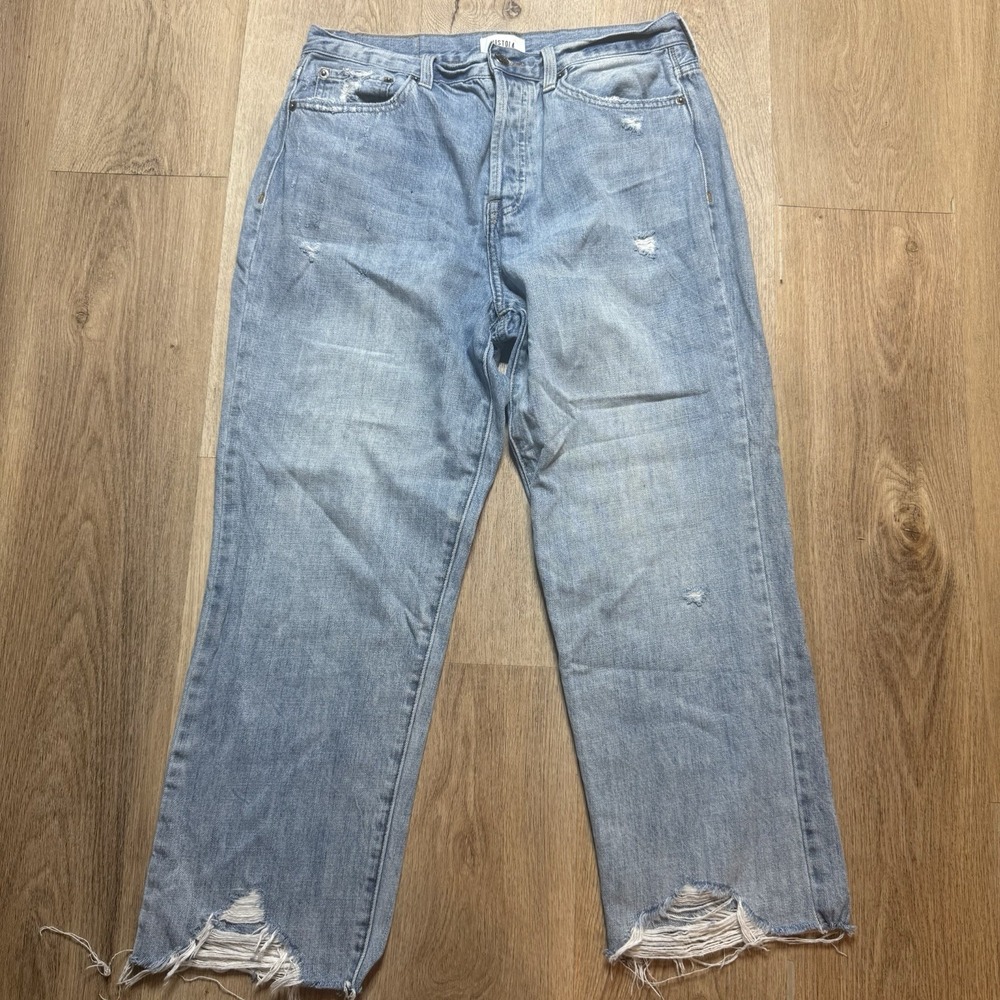 PISTOLA Charlie Women's 30 High Rise‎ Classic Straight Ankle Denim Jeans